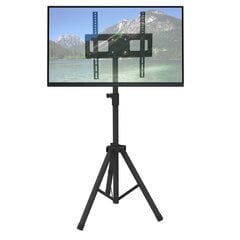 Statiiviga alus Techly TV LED / LCD 17-60", 35kg, must цена и информация | Кронштейны и крепления для телевизоров | kaup24.ee