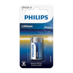 Батарейка Philips CR123A 3 В, 1500 мАч цена и информация | Батарейки | kaup24.ee