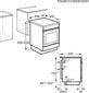 Electrolux eraldiseisev induktsioonpliit LKI66440NX, roostevaba teras hind ja info | Elektripliidid | kaup24.ee