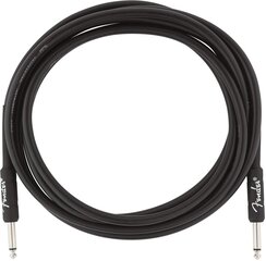 Fender Kabel Professional Series, 3M Black цена и информация | Гитары | kaup24.ee