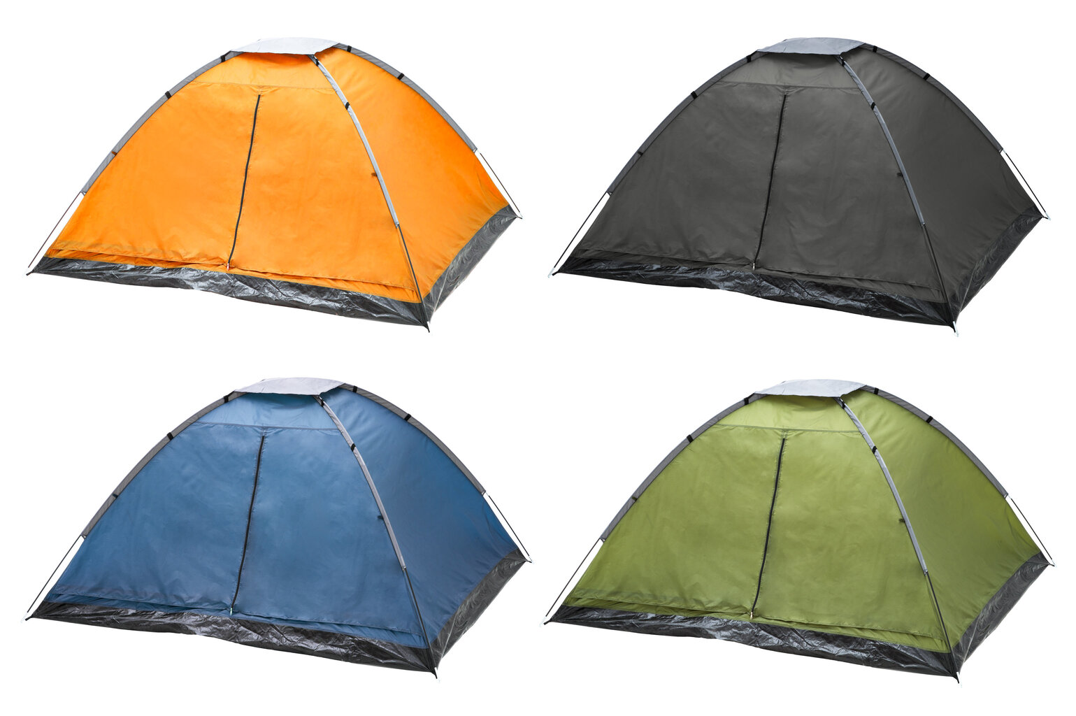 Atom Outdoors Dome 4 telk, erinevad värvid цена и информация | Telgid | kaup24.ee