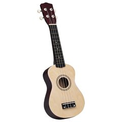 sopran ukulele komplekt kotiga lastele hele puit 21" цена и информация | Гитары | kaup24.ee