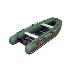 Лодка надувная ПВХ Kolibri KM-300DL, зеленая цена и информация | Лодки и байдарки | kaup24.ee