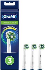 Насадка для электрической зубной щетки Oral-B Cross Action, 6 шт. цена и информация | Насадки для электрических зубных щеток | kaup24.ee