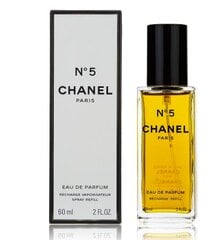 Parfüümvesi Chanel N° 5 EDP naistele, 60 ml (täiendus) цена и информация | Женские духи | kaup24.ee