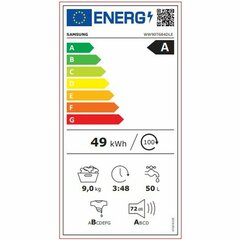 Стиральная машина Samsung WW90T684DLE/S3 Белый 9 kg 1400 rpm цена и информация | Стиральные машины | kaup24.ee