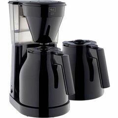 Капельная кофеварка Melitta Easy Therm II Чёрный 1 050 Bт 1 L цена и информация | Кофемашины | kaup24.ee