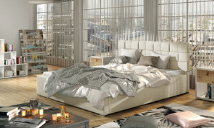 Кровать Grand MD, 160x200 см, кремовая цена и информация | Кровати | kaup24.ee