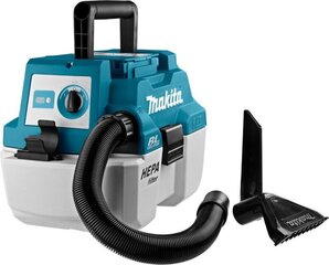 Makita juhtmevaba vee- ja tolmuimeja DVC750LZX3 18V, ilma akuta цена и информация | Пылесосы | kaup24.ee