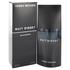 Issey Miyake Nuit d´Issey EDT meestele 75 ml hind ja info | Meeste parfüümid | kaup24.ee