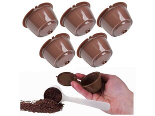 5x DOLCE GUSTO COFFEE CAPSULES MULTIPLE USE kaina ir informacija | Аксессуары для кофейных аппаратов | kaup24.ee