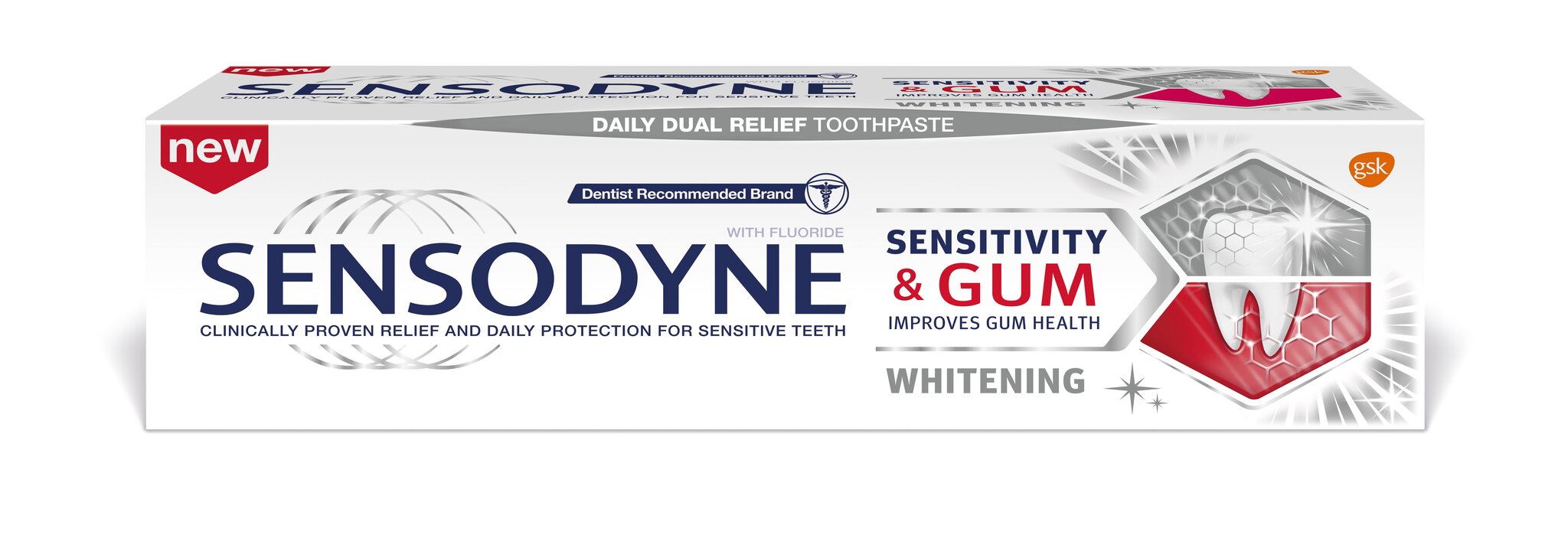 Hambapasta SENSODYNE Sensitivity & Gum Whitening 75ml hind ja info | Suuhügieen | kaup24.ee