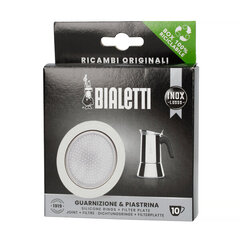 Bialetti - Premium 10tz Steel Coffee Maker Seal and Sieve Set hind ja info | Kohvimasinate lisatarvikud | kaup24.ee