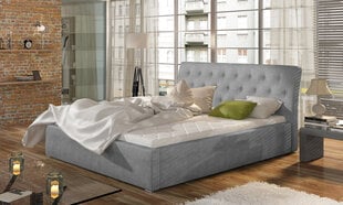 Кровать Milano MTP, 180x200 см, серая цена и информация | Кровати | kaup24.ee
