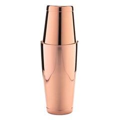 Kokteilišeiker Boston Copper, 2-osaline, roostevaba teras, 790/590 ml, ühik (1 ühik) hind ja info | Kohvimasinate lisatarvikud | kaup24.ee