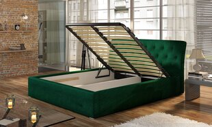 Кровать Milano MTP, 180x200 см, зеленая цена и информация | Кровати | kaup24.ee