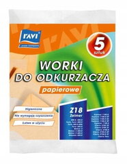 Zelmer Z18 tolmuimeja kottide varu 5 tükki цена и информация | Аксессуары для пылесосов | kaup24.ee