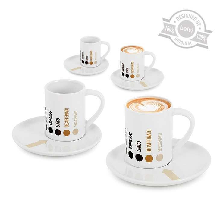 Balvi Espresso Tasside Barista Komplekt 4tk (keraamilised) цена и информация | Kohvimasinad | kaup24.ee