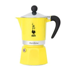 Bialetti - Rainbow Primavera 3tz Yellow цена и информация | Кофемашины | kaup24.ee