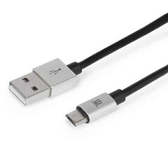 Универсальный кабель USB-MicroUSB Maillon Technologique MTPMUS241 (1 m) цена и информация | Кабели и провода | kaup24.ee