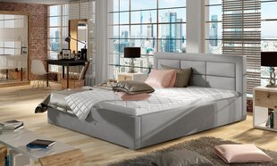 Кровать Rosano MD, 160х200 см, серая цена и информация | Кровати | kaup24.ee