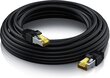 CSL - 20M CAT 7 välisvõrgu kaabel Gigabit Ethernet Lan Kabel - 10000 Mbit S - Patch Cable - CAT.7 töötlemata kaabel S FTP PIMF ekraan RJ 45 pistikuga - Dring - Vastupidav - Õli - Vastupidav - Veekindel - IP66 - IP66 - IP66 hind ja info | Kaablid ja juhtmed | kaup24.ee