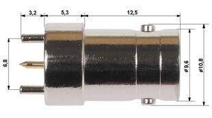 RAAMI PESA BNC-G/PCB*P100 hind ja info | Kaablid ja juhtmed | kaup24.ee