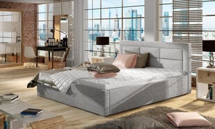 Кровать Rosano MD, 180х200 см, светло-серая цена и информация | Кровати | kaup24.ee