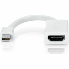Mini Display Port-HDMI Adapter Mobility Lab MAC8007 Valge hind ja info | Kaablid ja juhtmed | kaup24.ee