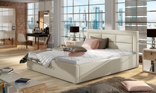 Кровать Rosano MTP, 180x200 см, кремовая цена и информация | Кровати | kaup24.ee