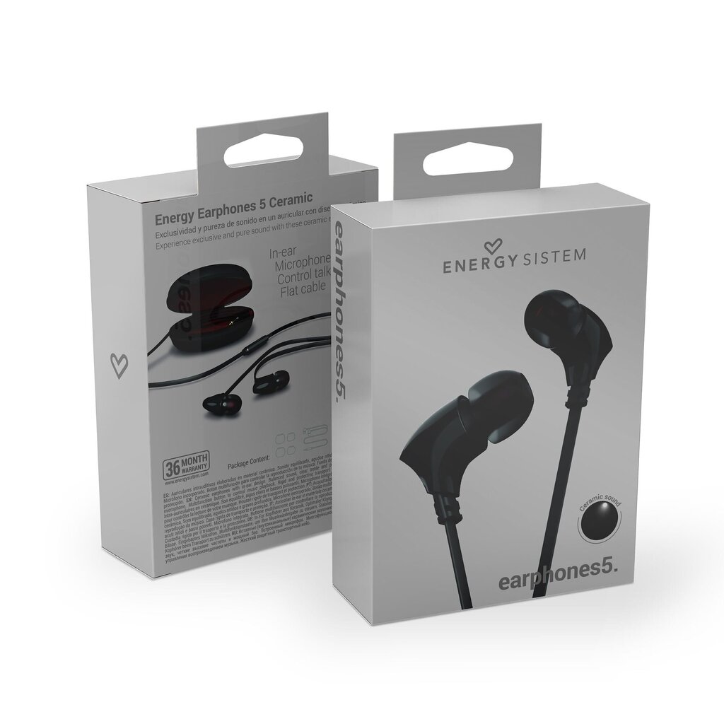 Energy Sistem Earphones 5 hind ja info | Kõrvaklapid | kaup24.ee