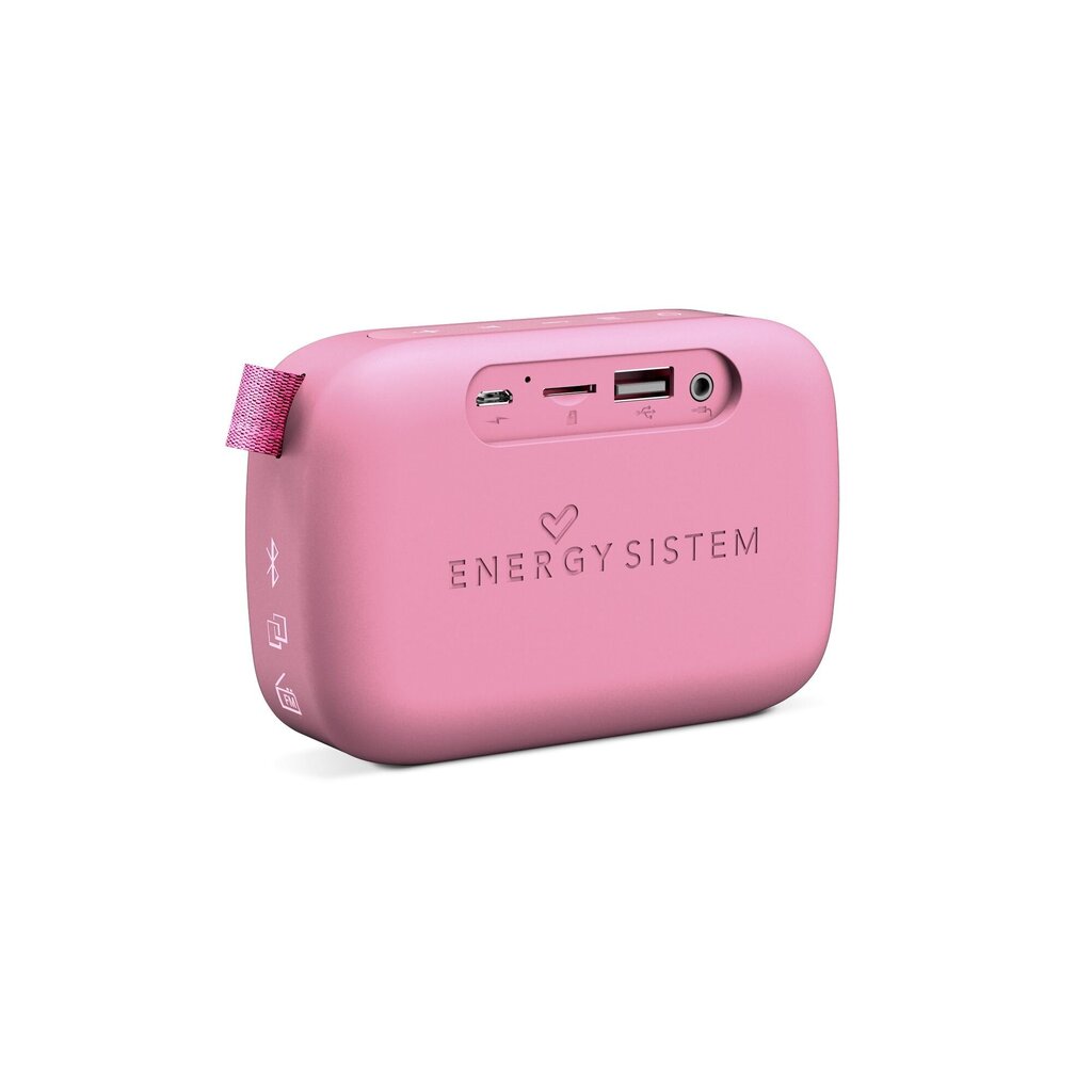 Energy Sistem Fabric Box 1+ Pocket, roosa hind ja info | Kõlarid | kaup24.ee