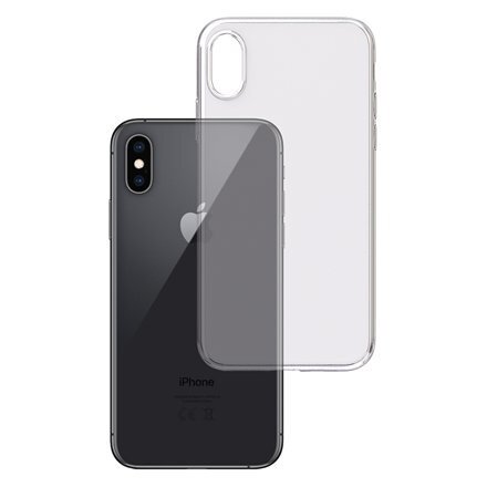 Telefoniümbris 3MK Clear Case 1,2mm Apple iPhone XS hind ja info | Telefoni kaaned, ümbrised | kaup24.ee