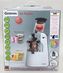 Mahlapressi on pigistanud Germin Max-600-W 600 W ” цена и информация | Соковыжималки | kaup24.ee