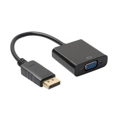 Riffi adapter (Displayport) DP kuni VGA 0,23 m hind ja info | Kaablid ja juhtmed | kaup24.ee