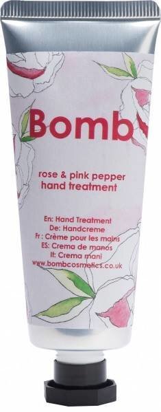 Kätekreem Bomb Cosmetics Rose & Pink Pepper 25 ml hind ja info | Kehakreemid, losjoonid | kaup24.ee