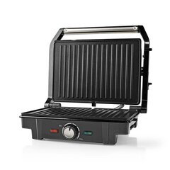 Nedis Kompaktne Grill - 1600 W - Alumiinium hind ja info | Kodumasinate lisatarvikud | kaup24.ee