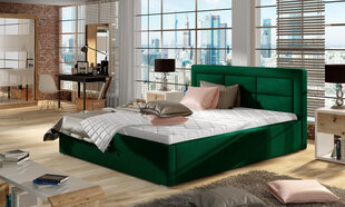 Кровать Rosano MD, 140x200 см, зеленая цена и информация | Кровати | kaup24.ee