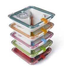 Черный + Blum Ланчбокс BOX APPETIT - стильный выбор для вашего обеда, представленный в различных цветовых вариантах. Компактный и удобный размер 19x6x20.5 см. Подробнее на сайте бренда. #https://black цена и информация | Посуда для хранения еды | kaup24.ee