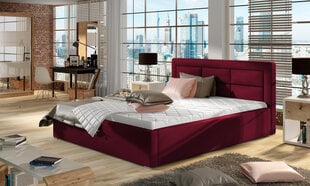 Кровать Rosano MTP, 140x200 см, красная цена и информация | Кровати | kaup24.ee