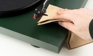 Салфетка из микрофибры для проигрывателей и электроники Pro-Ject Cloth it цена и информация | Проигрыватели для пластинок, патефоны | kaup24.ee