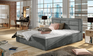 Кровать Rosano MTP, 200х200 см, темно-серая цена и информация | Кровати | kaup24.ee
