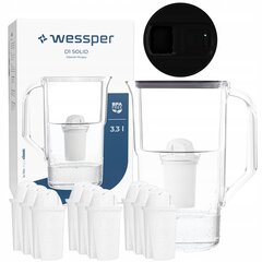 Wessper D1 SOLID FutureFlow 3.3l filtrikannu + 10x aquaclassic filter hind ja info | Filterkannud ja filtrid | kaup24.ee