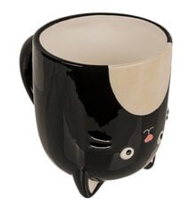 Чашка для кофе "Кошка вверх дном" - продукт высокого качества с оригинальным дизайном. Материал: керамика. Идеальный подарок для любителей кошек. цена и информация | Особенные приборы для приготовления пищи | kaup24.ee