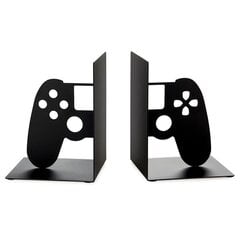 Держатель для видеоигр Balvi Bookend &amp; Joypad - Черный Металл цена и информация | Особенные приборы для приготовления пищи | kaup24.ee