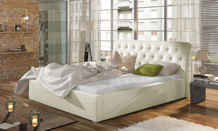 Кровать Milano MTP, 180x200 см, кремовая цена и информация | Кровати | kaup24.ee