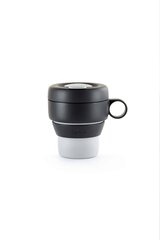 Керамическая кружка для напитков Lékué MUG TO GO - выбор из цветов Коралловый или Серый, размеры 12x10x10 см. Высокое качество от известного бренда. цена и информация | Особенные приборы для приготовления пищи | kaup24.ee