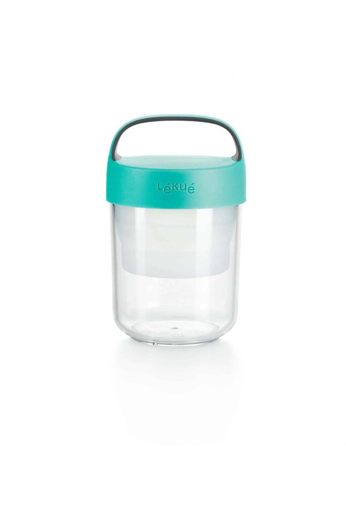 LÉKUÉ JAR TO GO 14oz. / 400 ml. - Tsitruselised | Korall | Türkiissinine цена и информация | Muu köögitehnika | kaup24.ee