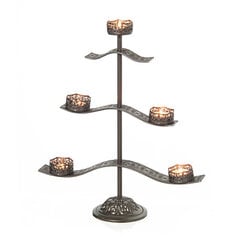 Подсвечник металлический на 5 свечей 47X15X53 см. цена и информация | Свечи, подсвечники | kaup24.ee