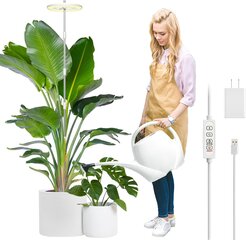 Yuymika ‎‎208 LED Лампа для растений цена и информация | Проращиватели, лампы для растений | kaup24.ee